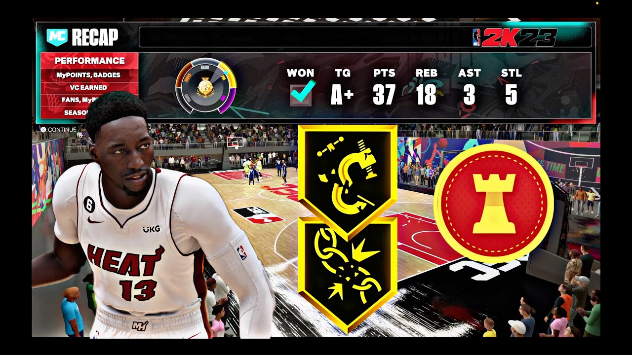 6'8 Undersized Center is TOO UNFAIR in the REC on NBA2K23
