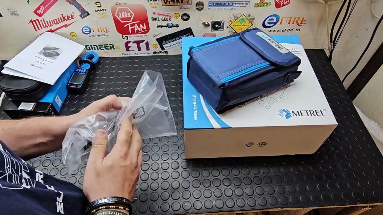 Unboxing aparate noi de la Metrel MD 9273 ,MI 2093 si MI 3365 F By Arc Brasov