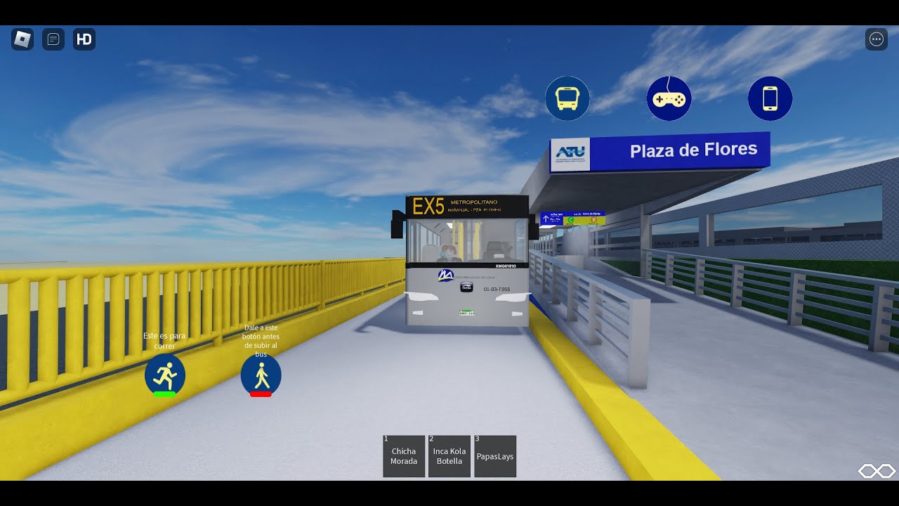 Ruta Expreso 5 Metropolitano Bus Simulator