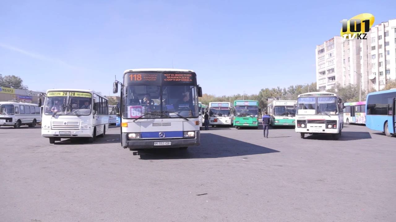 В Караганде продолжается забастовка водителей автопарка №3