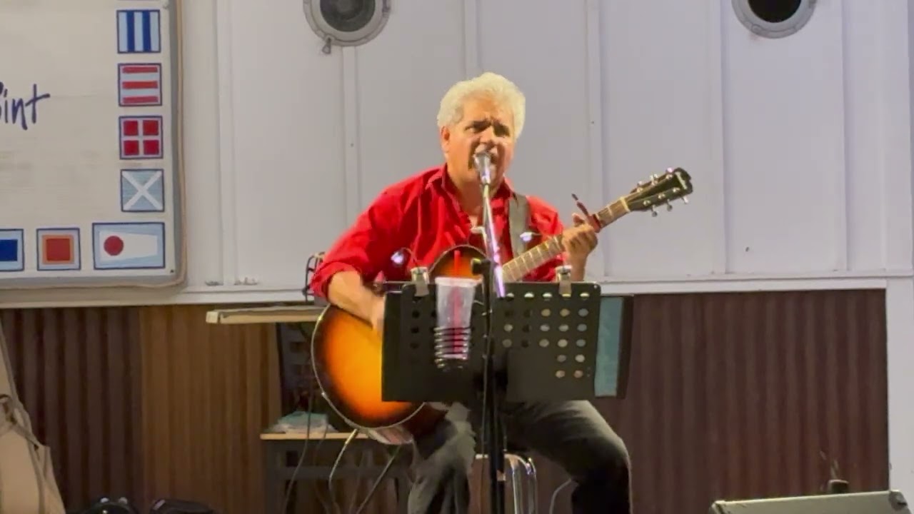 Tom Lovato performed last night at Stormy Point Village Pirate's Harbor (August 29, 2025).