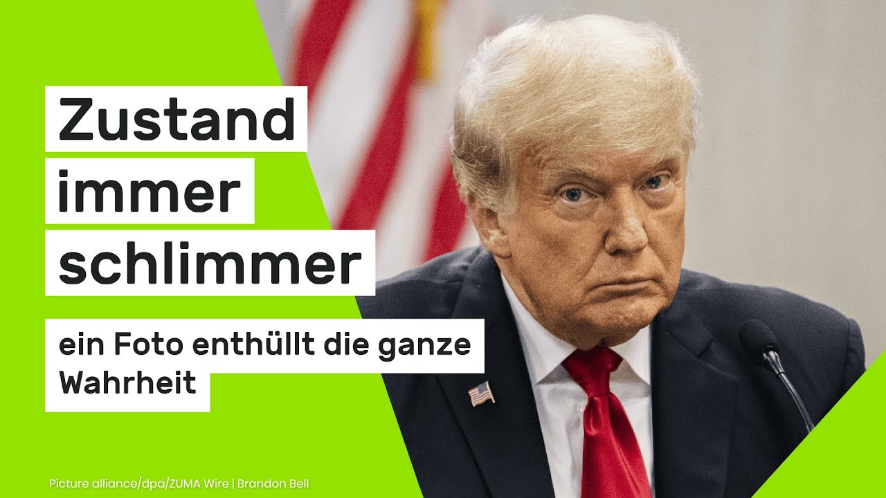 Donald Trump: Zustand immer schlimmer - ein Foto enth&uuml;llt die ganze Wahrheit