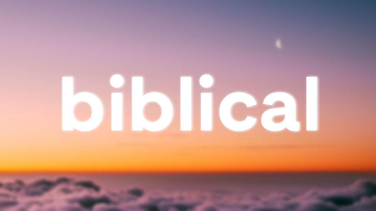 Calum Scott - Biblical (Lyrics)