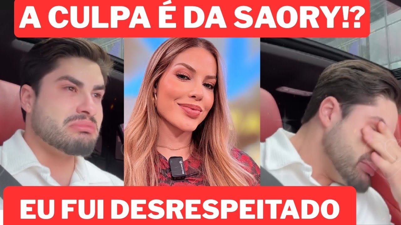 LUCAS SOUZA  CHORA MUITO APÓS SER DEMITIDO DA RECORD 