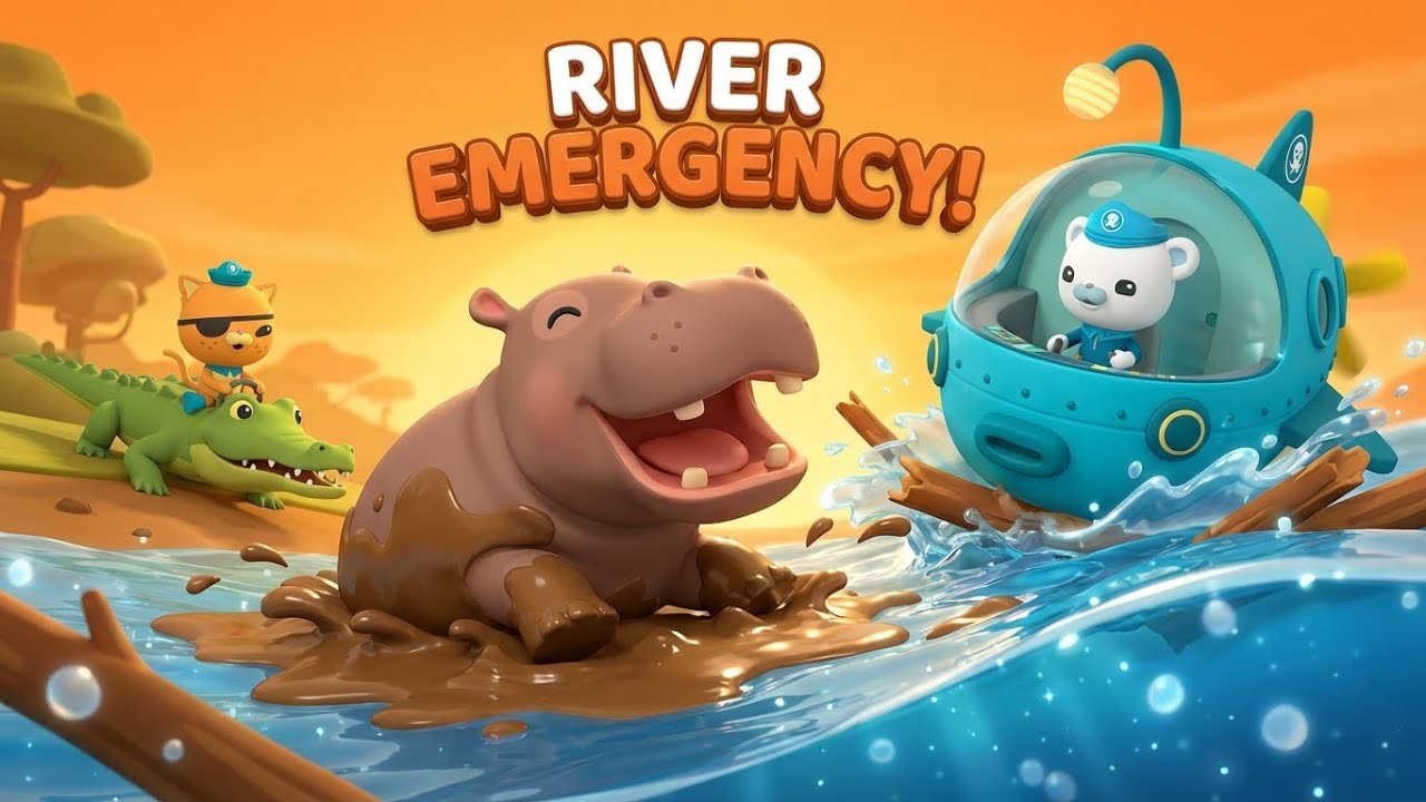 ⚓ Hippo River Rescue! 🦛 Massive Mud Dam & Heatwave Emergency!   Octonauts Full Episode