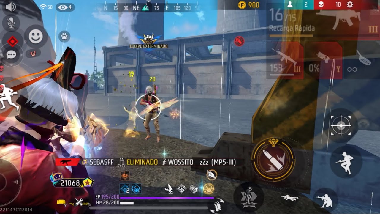 Por Pararme de Manos en esta Dura Partida Conseguí Novio Free Fire 🤣🏳️‍🌈