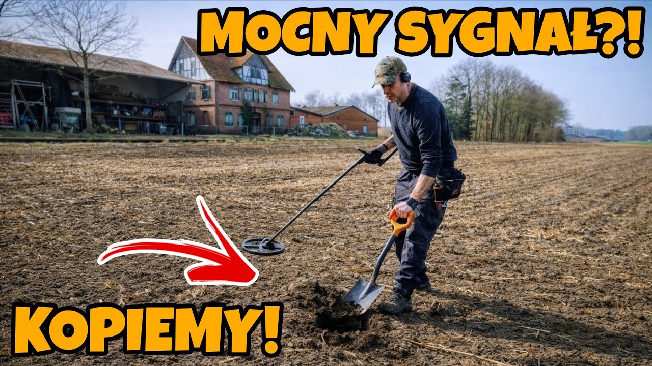 Co kryje ziemia przy starym niemieckim dworcu? Poszukiwania z wykrywaczem metalu!