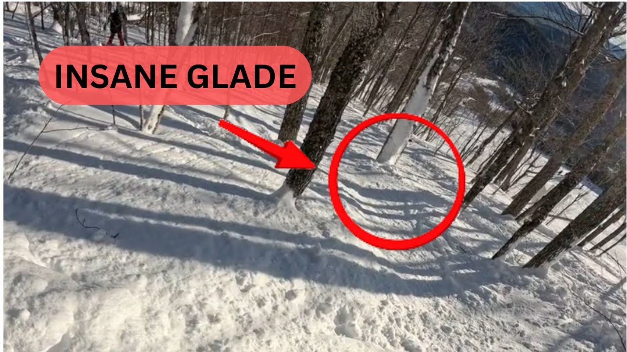 We found an INSANE glade on whiteface mountain