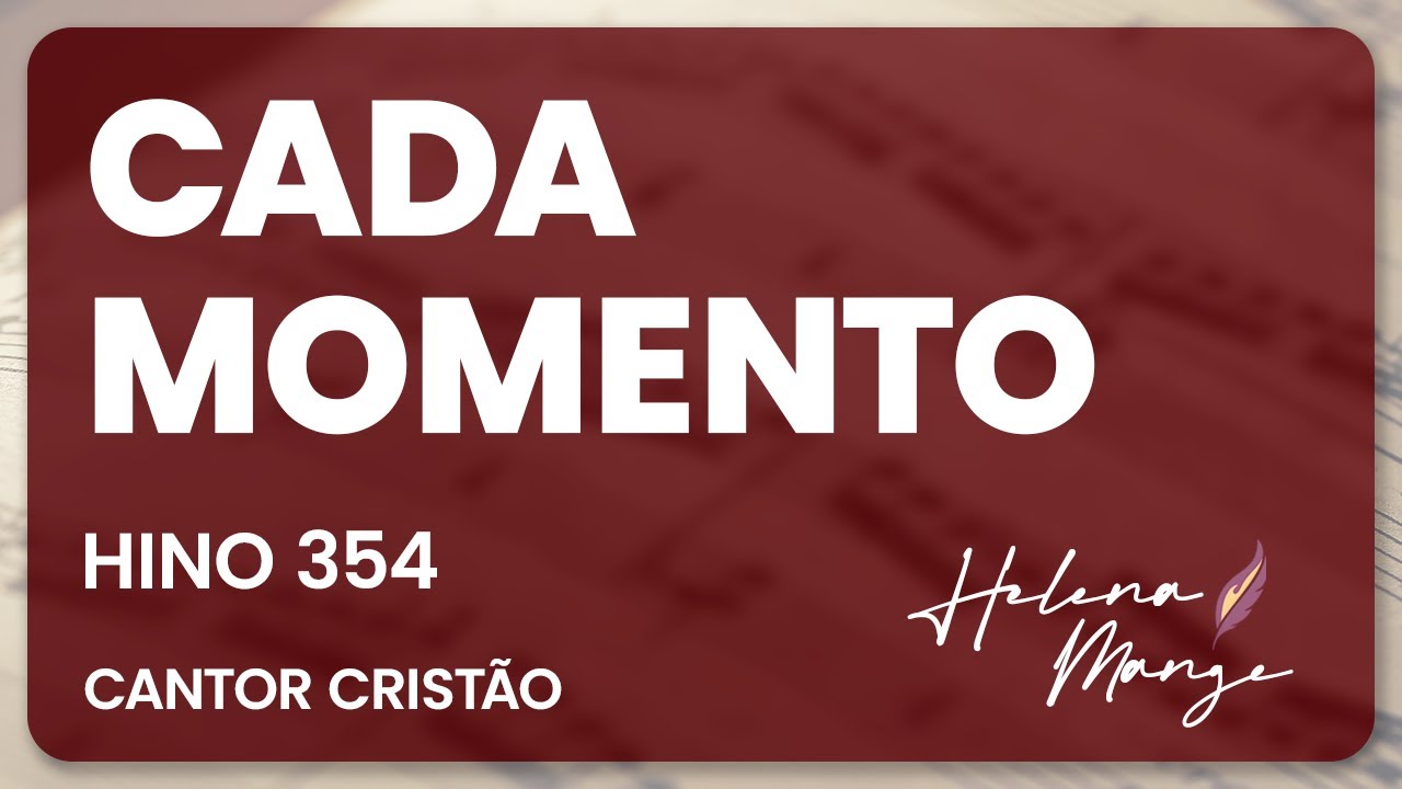🔴 Cada Momento - CC 354 - Helena Mange