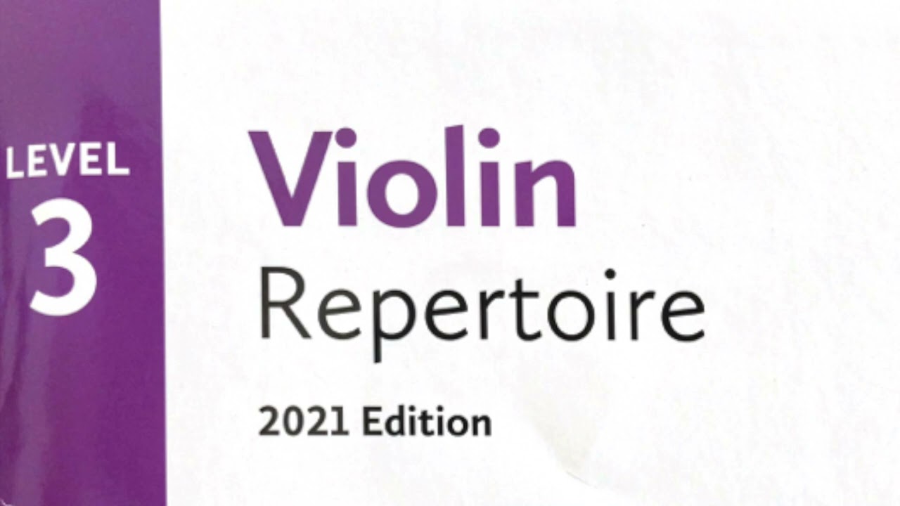 Arirang - Traditional Korean folk song - arr. Christine Kim - RCM Violin 2021 Level 3
