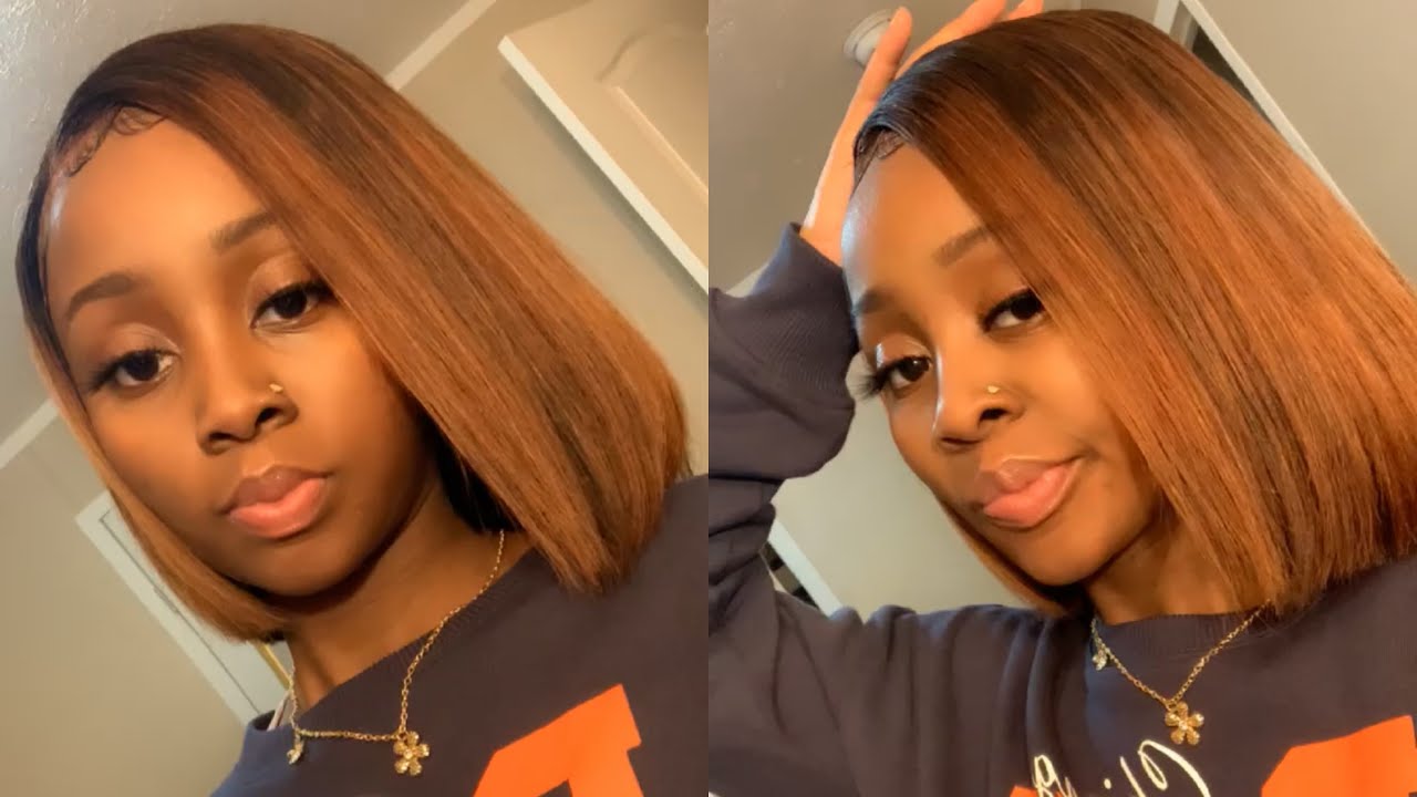 EASY HOT GLUE GUN BOB WIG TUTORIAL (over locs)