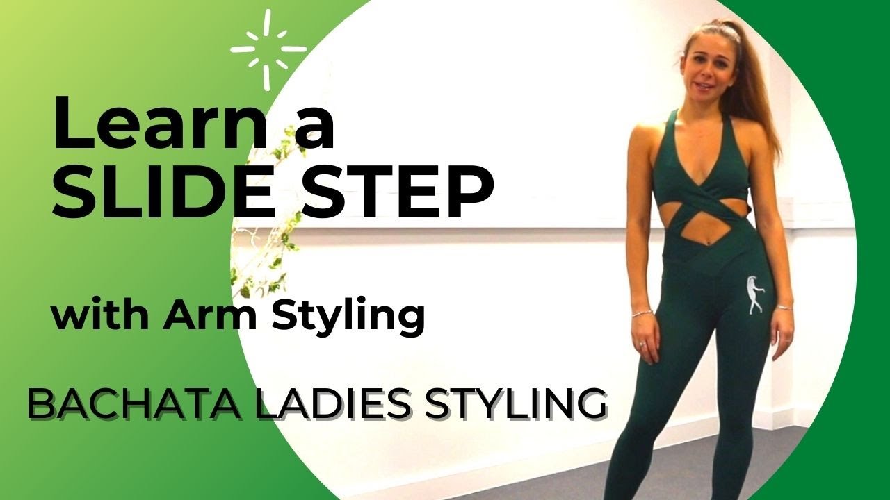 Bachata Lady Style - SLIDE step with ARM STYLING - Lucky (Pinto Picasso) - FULL DANCE TUTORIAL