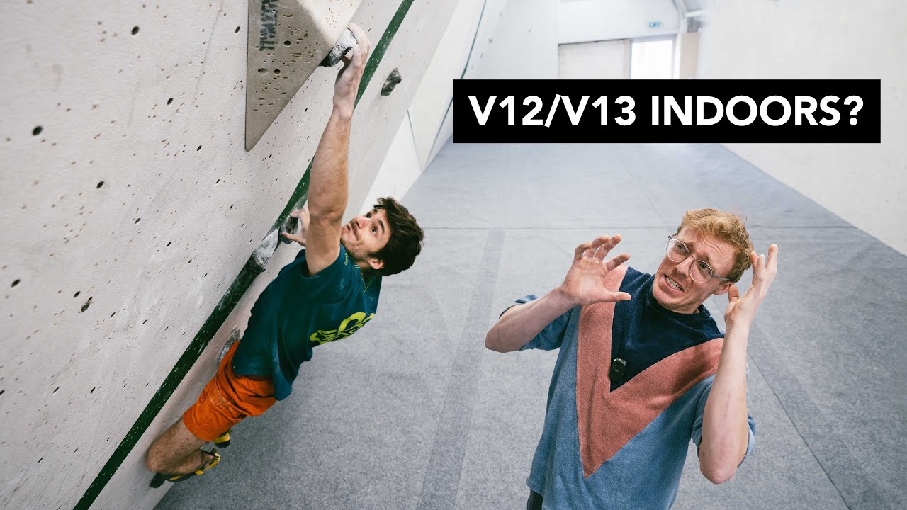 Setting a V12/V13 Boulder Using Real Rocks