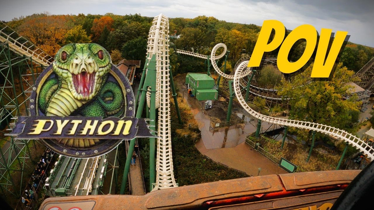 Python Onride - POV - Efteling - Vekoma MK1200