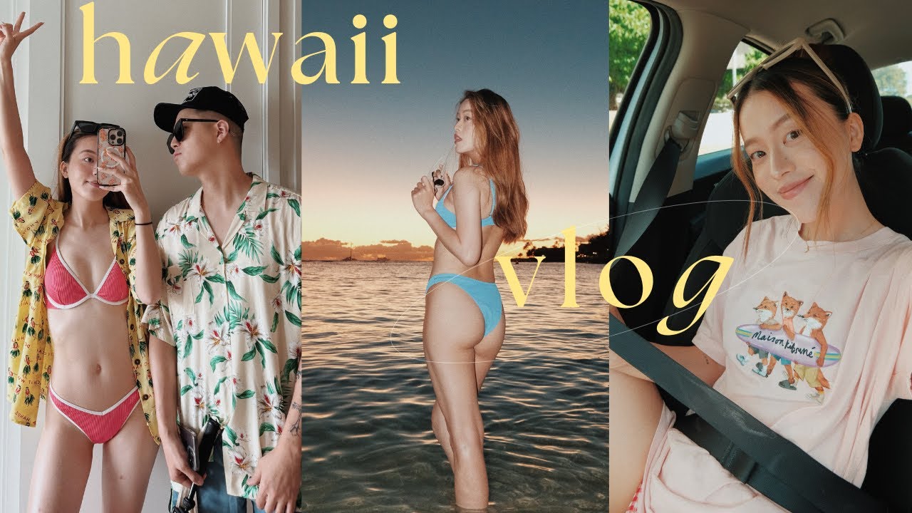 夏威夷四天四夜🌺邁向29歲的躺平之旅！跟海龜浮潛～（我超怕水）