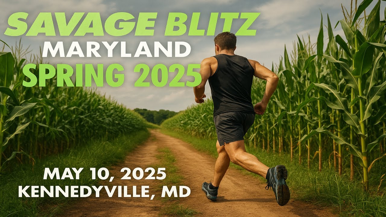 SAVAGE RACE BLITZ MARYLAND SPRING 2025 ( ALL OBSTACLES)