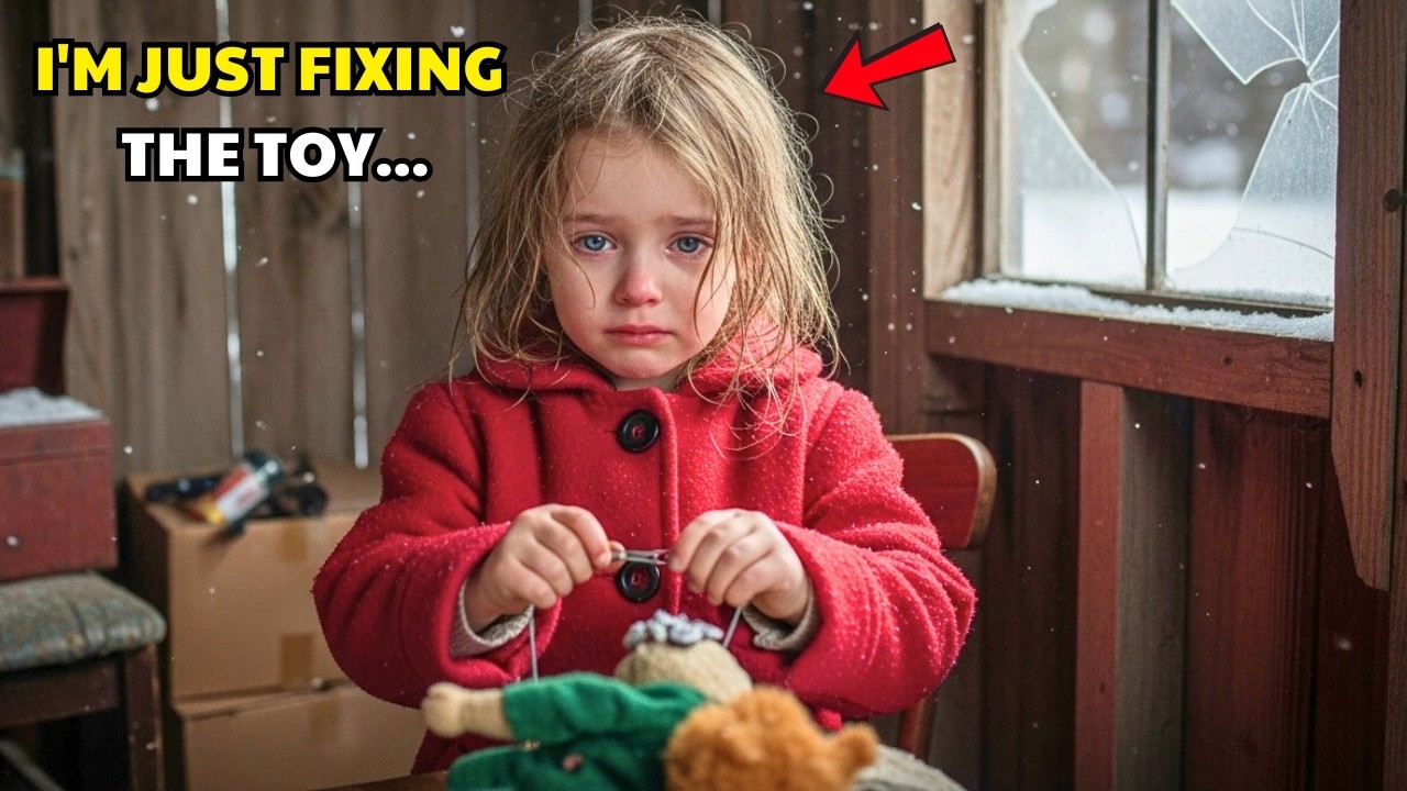 A MILLIONAIRE SEES A LITTLE GIRL REPAIRING BROKEN TOYS — AND REALIZES WHAT TRULY MATTERS