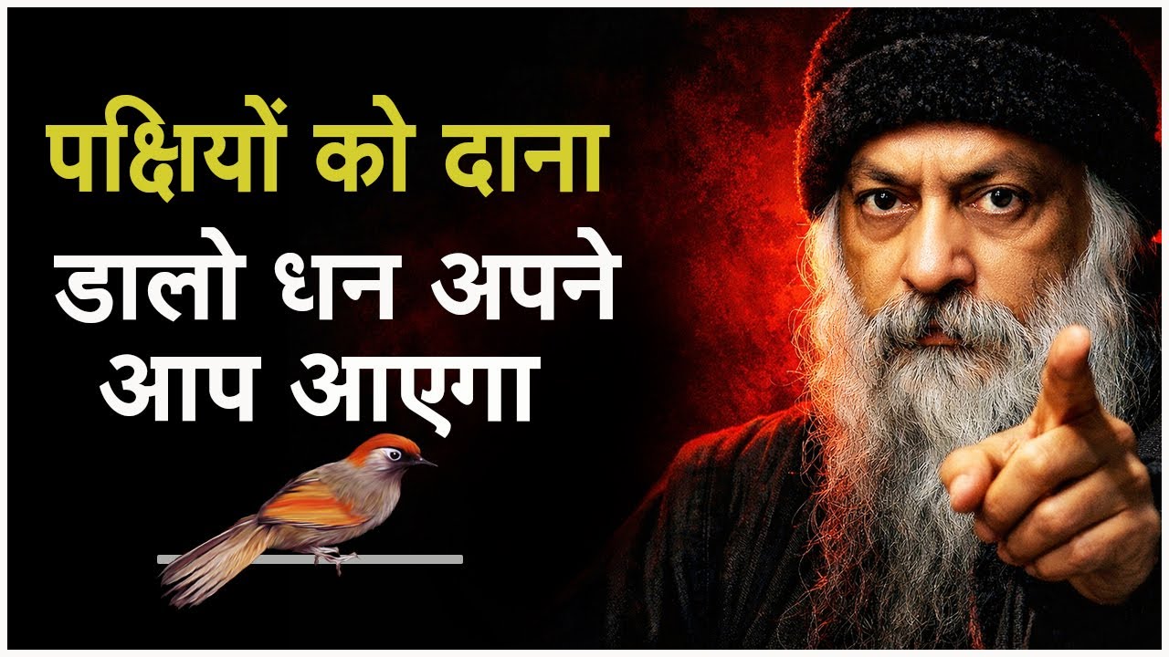 पक्षियों को दाना डालो, धन अपने आप आएगा | Osho Truth