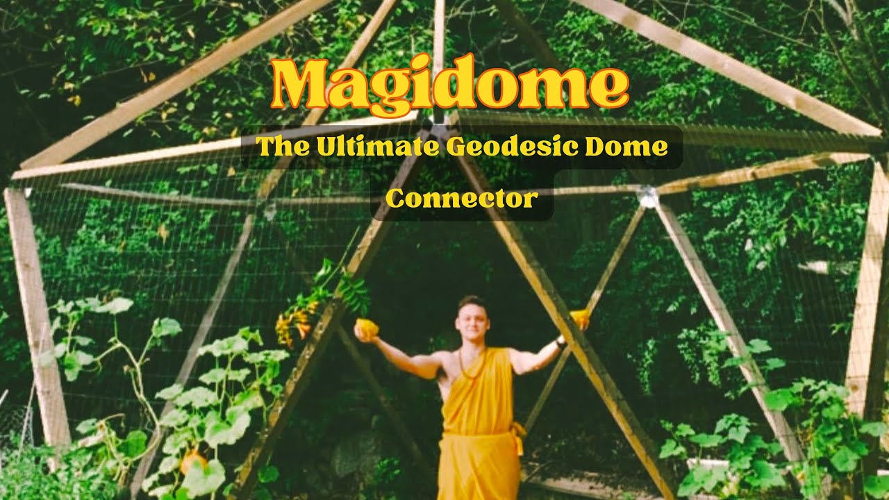 The Ultimate DIY Geodesic Dome - Magidome makes building fun and easy!