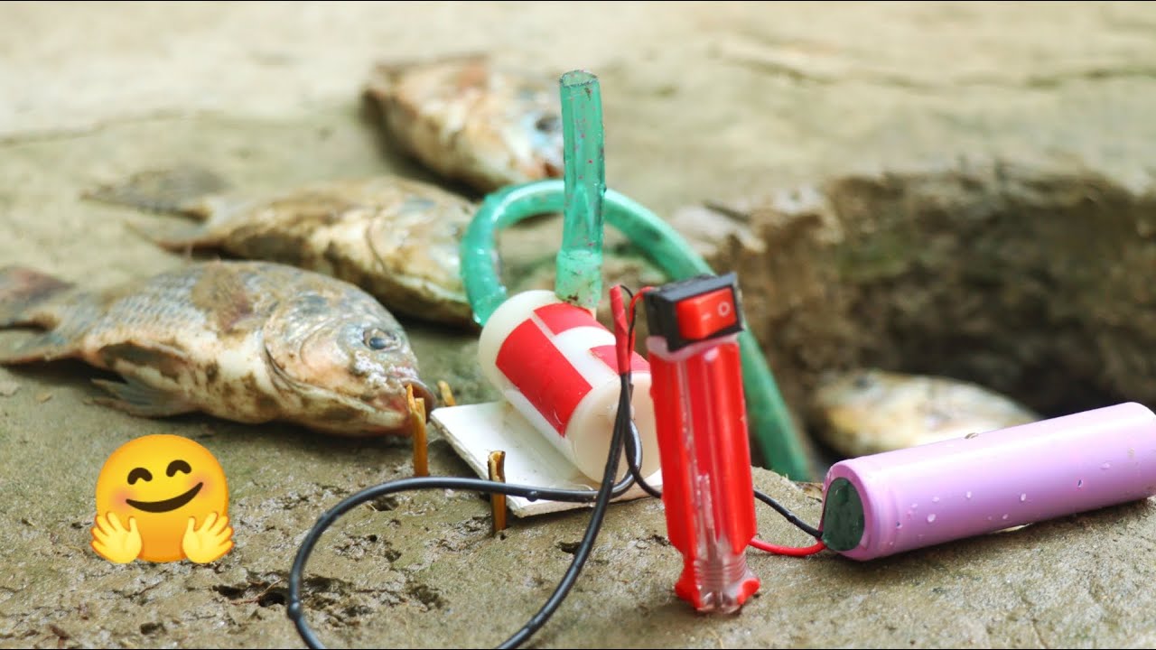 FISHING With Mini Water Pump In A Pond ! Mini Pond Fish Catch ! Mini Water Pump
