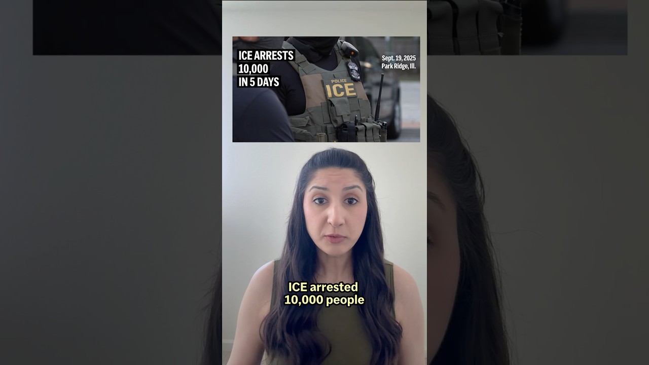 ICE arrests 10,000 in 5 days