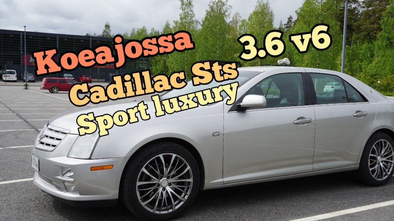 Koeajossa Cadillac STS 3.6 V6 Sport Luxury 2005
