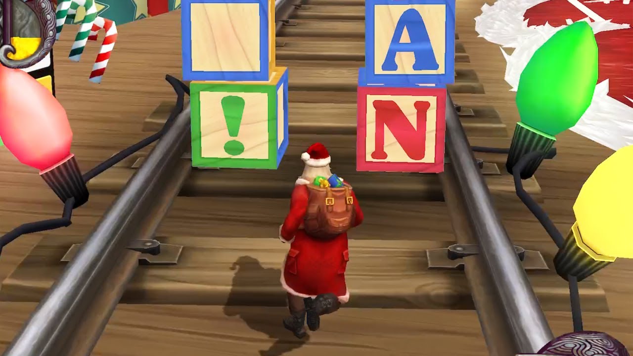 Temple Run 2 Winter Toyland Gameplay 2021 - Santa Claus