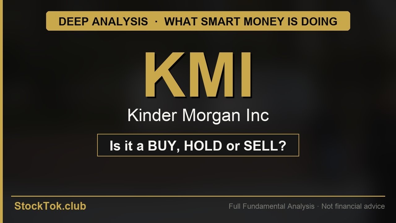 Стоит ли покупать акции Kinder Morgan Inc? | Полный финансовый разбор | Анализ KMI | StockTok