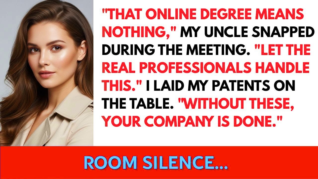 My Family Mocked My Degree As Worthless—Until My Patent Boosted Their Company To $50 Million