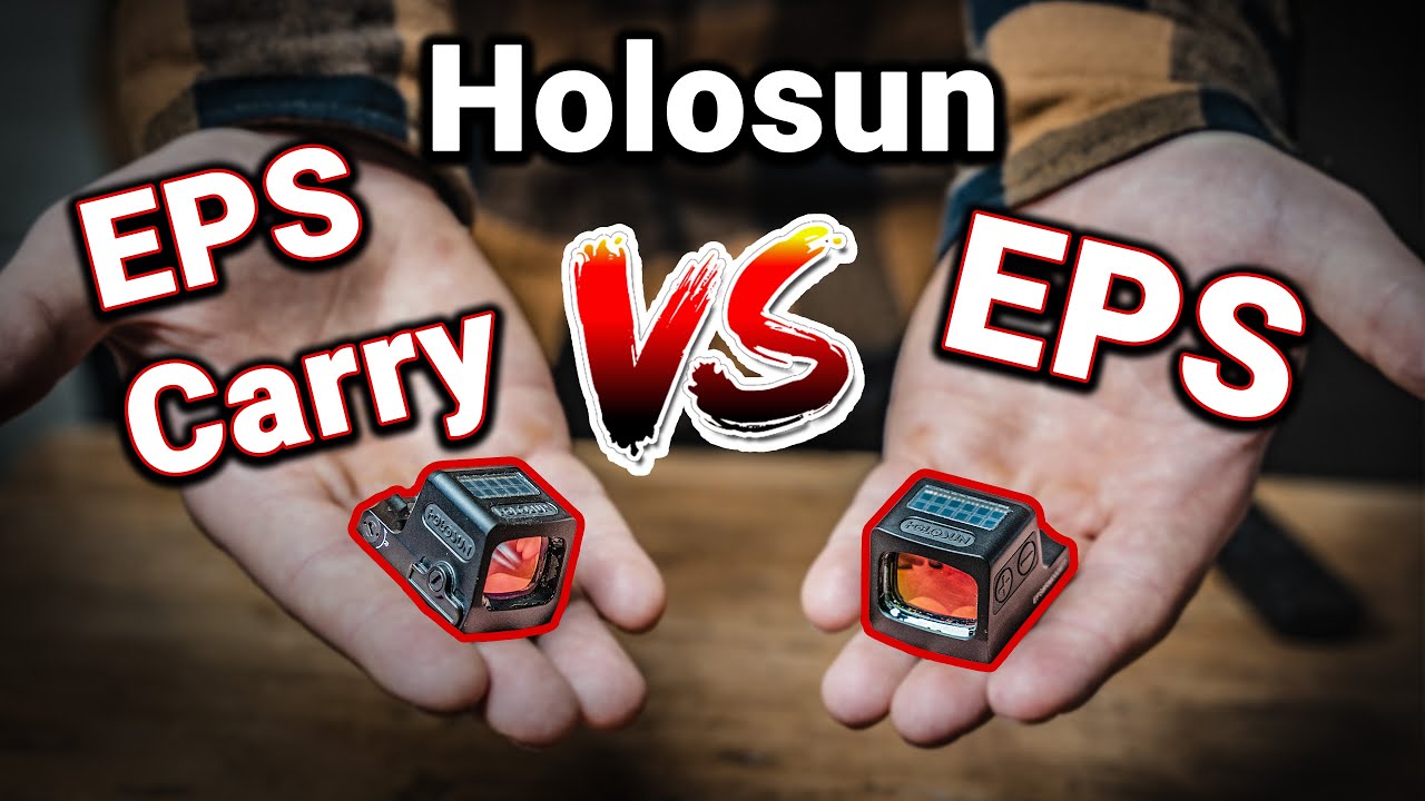 Holosun EPS vs EPS Carry: Funktionen, Einrichtung und Vergleich [DE]
