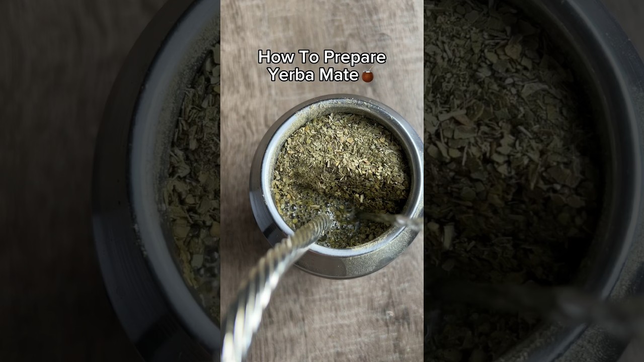 How To Prepare Yerba Mate🧉#yerbamate