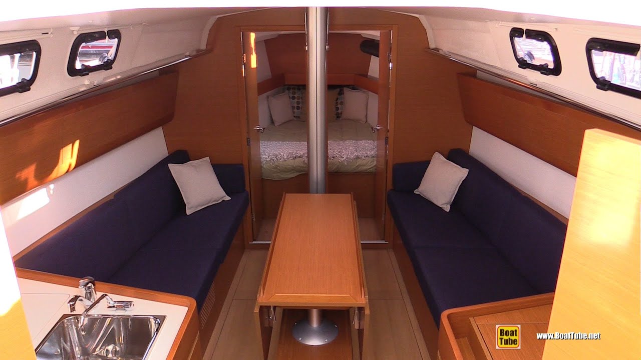 2016 Beneteau First 35 Sailing Yacht - Deck and Interior Walkaround - 2015 Annapolis Sail Boat Show