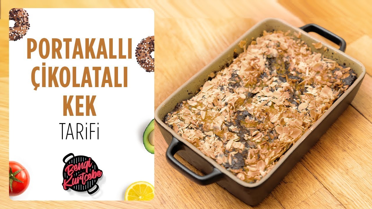 Portakallı Çikolatalı Kek Tarifi | Çikolata ile Portakalın Müthiş Uyumu