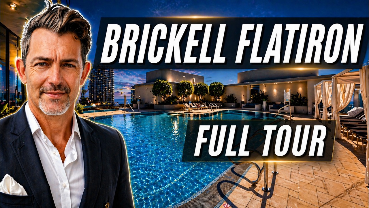 Brickell Flatiron Miami🌟Luxury Redefined: Explore Residence #4401(4K TOUR) - Condo for Sale! 💎