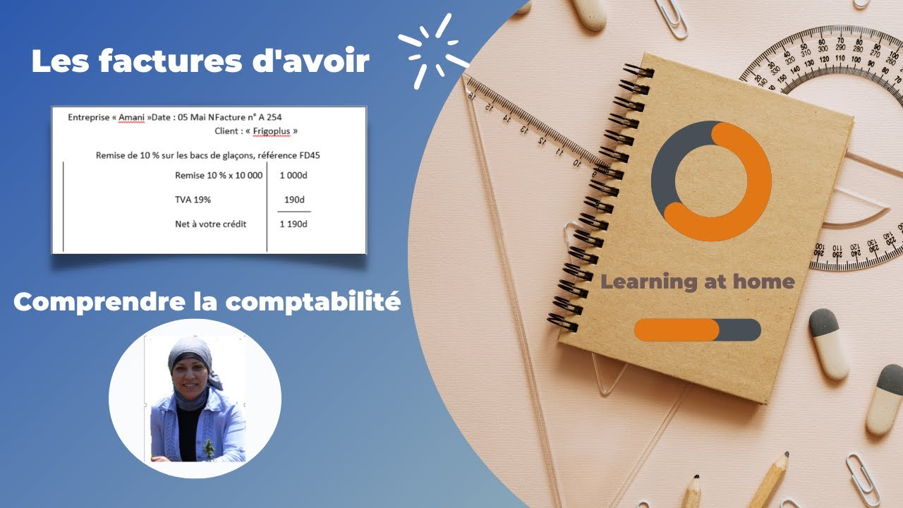 Les factures d'avoir