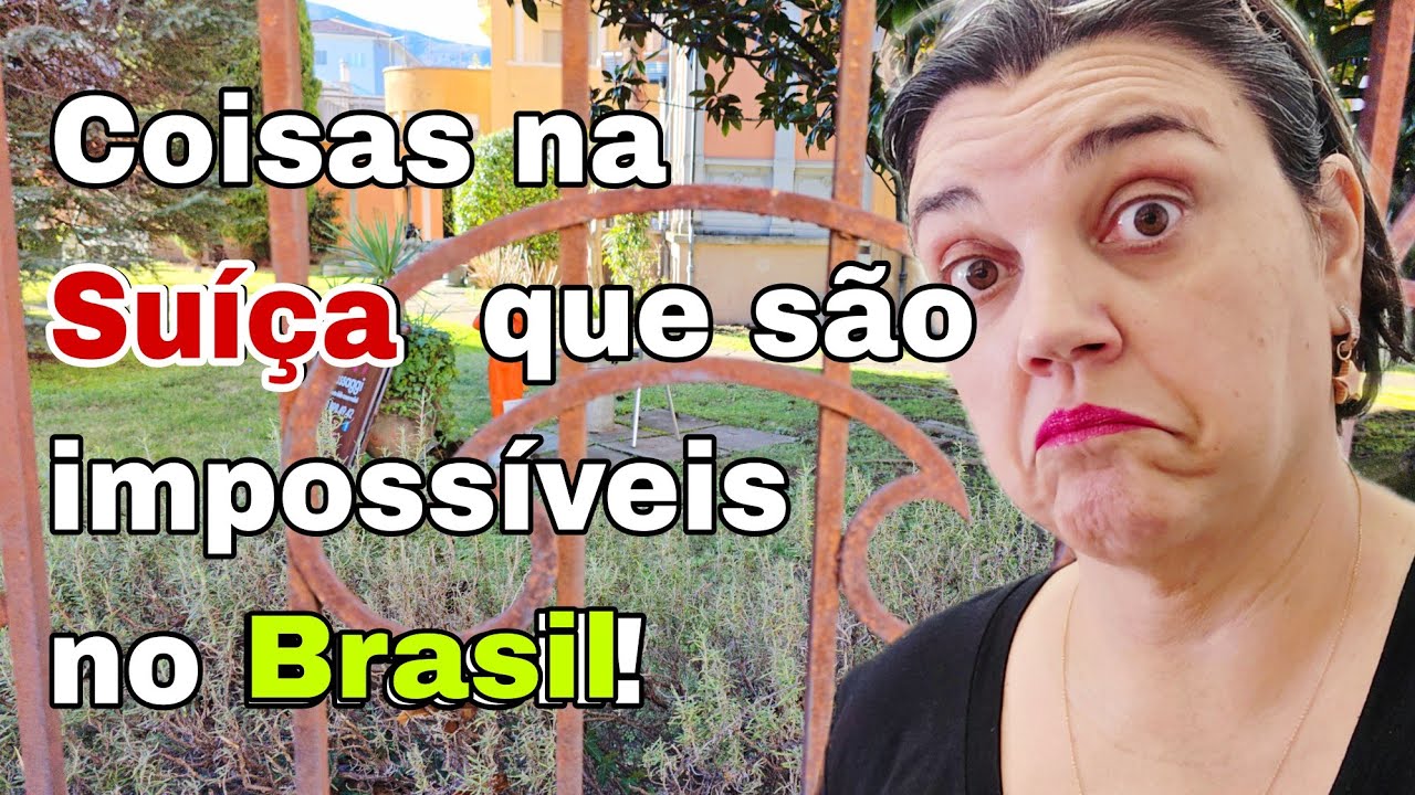 🇨🇭 Suíça: Passeio pelo bairro com Meus Pais + Coisas Incríveis Que Seriam Impossíveis no Brasil!