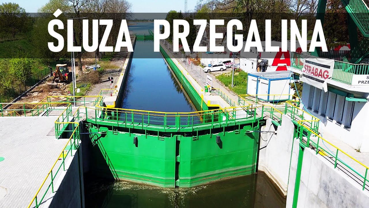 Śluza PRZEGALINA. Coś dla dużych i małych techników. Wyspa Sobieszewska.