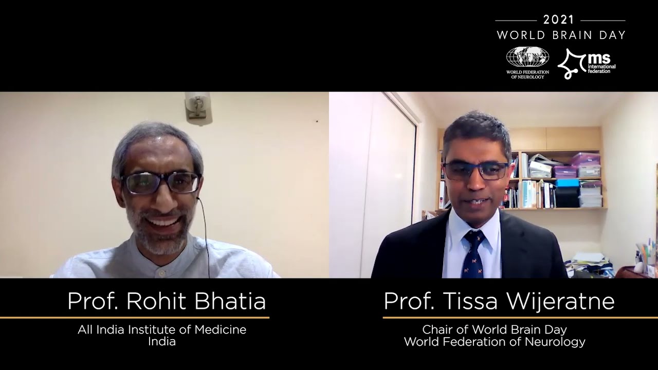 Prof. Rohit Bhatia shares his excitement for World Brain Day 2021