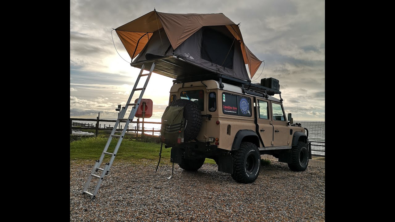 Land Rover Defender TD5 overland rig