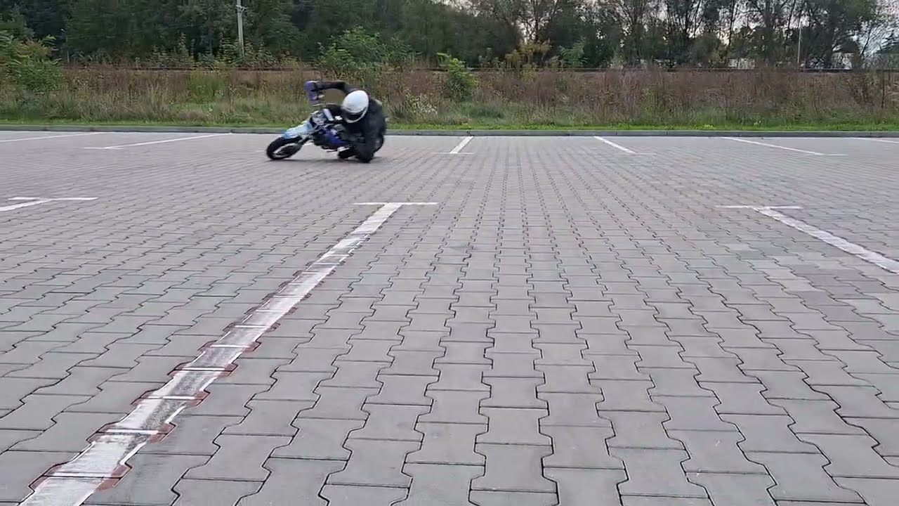 Pitbike Drift Training - First Drifts