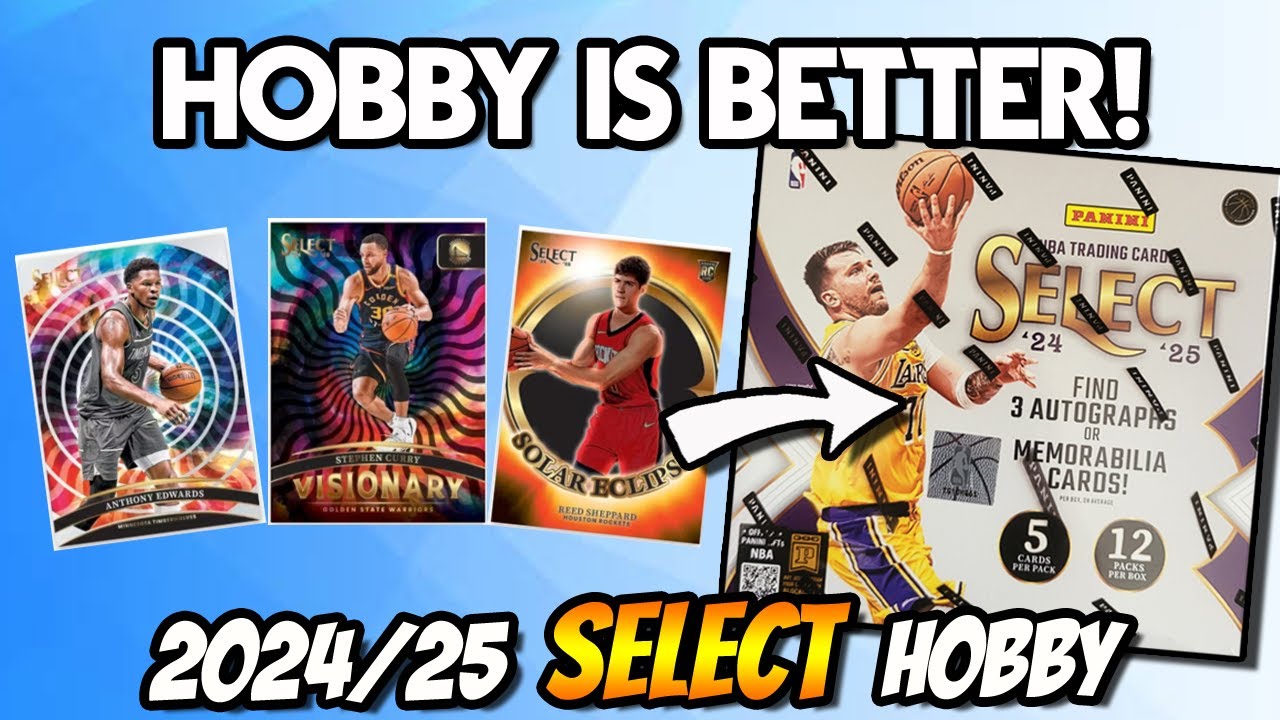 💥 RELEASE DAY REVIEW! 2024-25 Panini Select Basketball Hobby Box Rip!