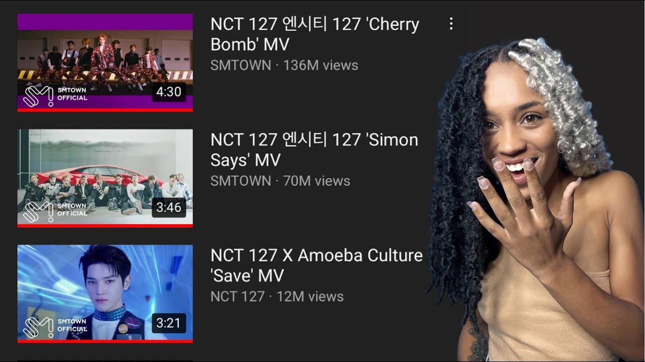 Reacting To NCT 127 For The First Time! (Simon Says, Save, & Cherry Bomb) | Tianna B