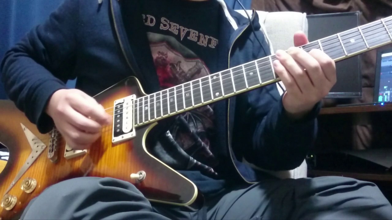 【バンドリ！】LOUDERがかっこよすぎるのでギターで弾いてみた【Roselia】