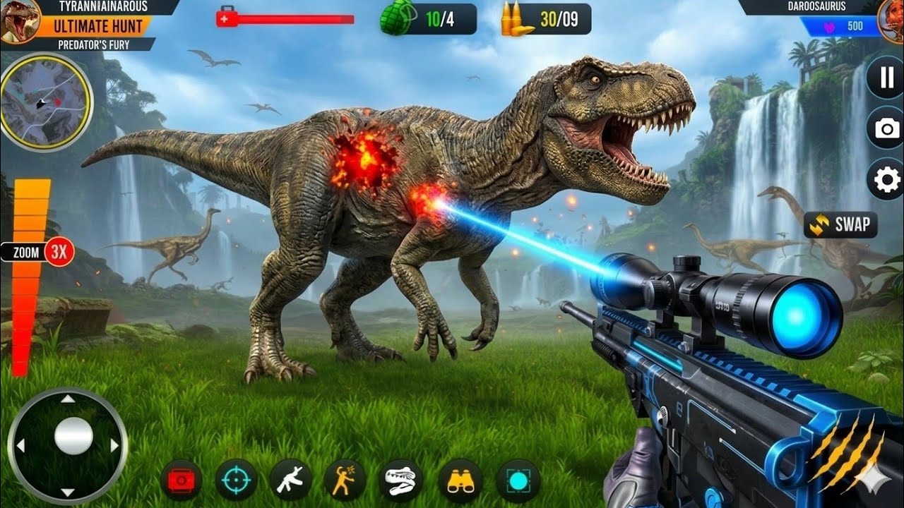 Wild Animal Hunter 3D: Epic Dinosaur Hunting Adventure 🦖🥸|New 2026 Update Gameplay #103
