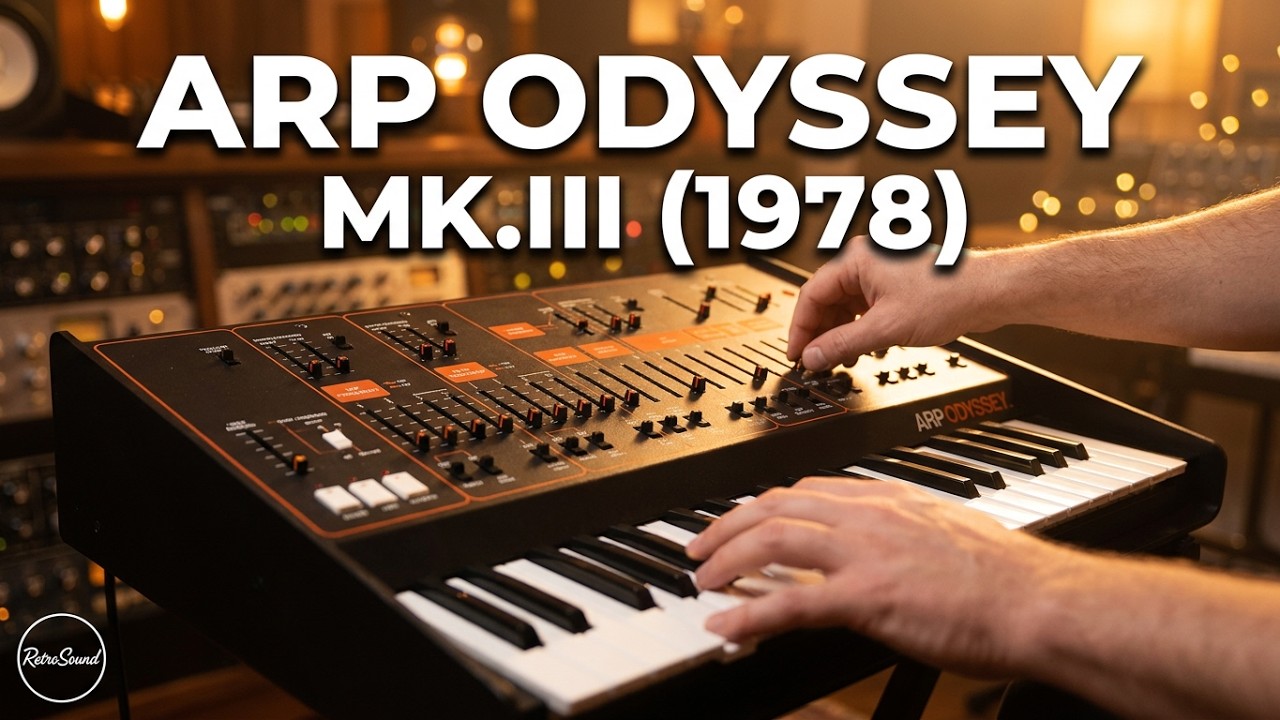 ARP Odyssey Mk.III Analog Synthesizer (1978) no KORG reissue