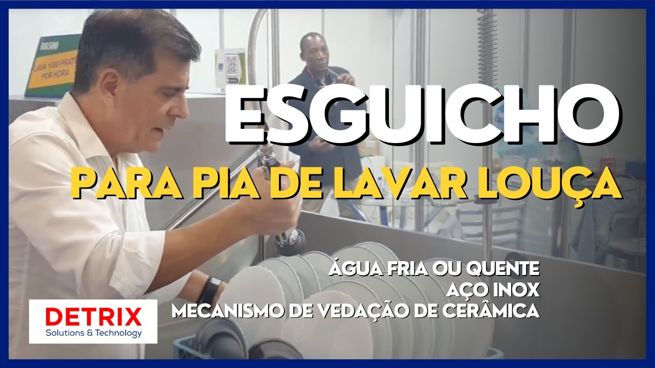 Esguicho para Pia de Lavar Louça – Máquina de Lavar Louça - Cozinha Profissional  - Esguicho lavagem