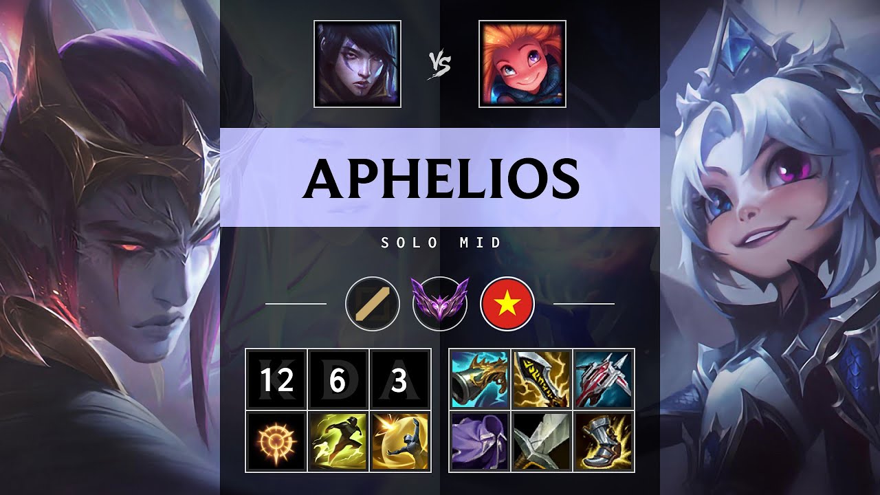 Aphelios Mid vs Zoe - VN Master Patch 25.07
