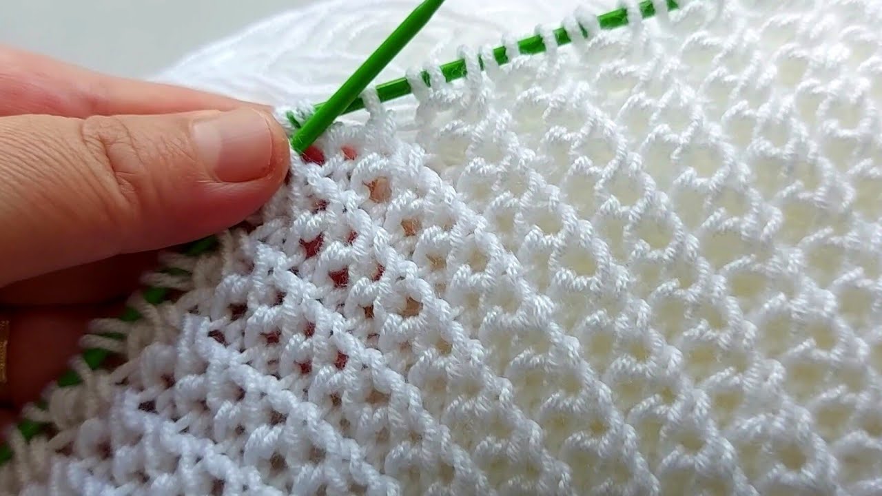 Easy And Beautiful🩵 knitting pattern🫠