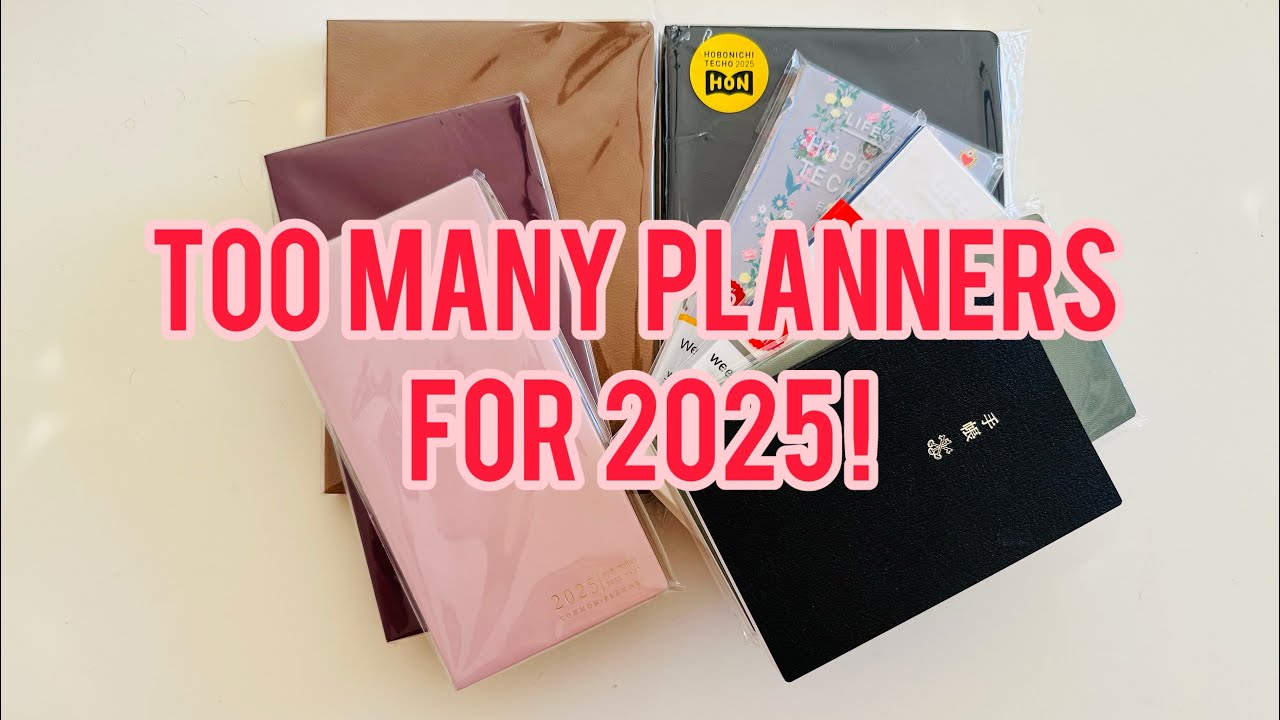 2025 Planner Line Up - Dilemma!