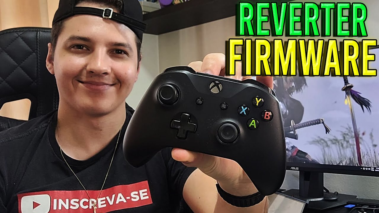 Como reverter o FIRMWARE do Controle XBOX no Windows